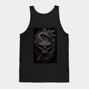 Ancient Skull, Lost to Time Tank Top